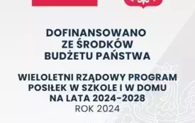 Plakat - Posiłek w szkole i w domu 2024