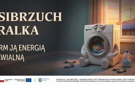 Bilbord 473x212 cm Nie bądź pozer - naprawdę stawiaj na OZE Pralka