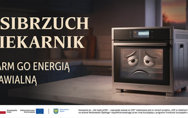 Bilbord 473x212 cm Nie bądź pozer - naprawdę stawiaj na OZE  Piekarnik