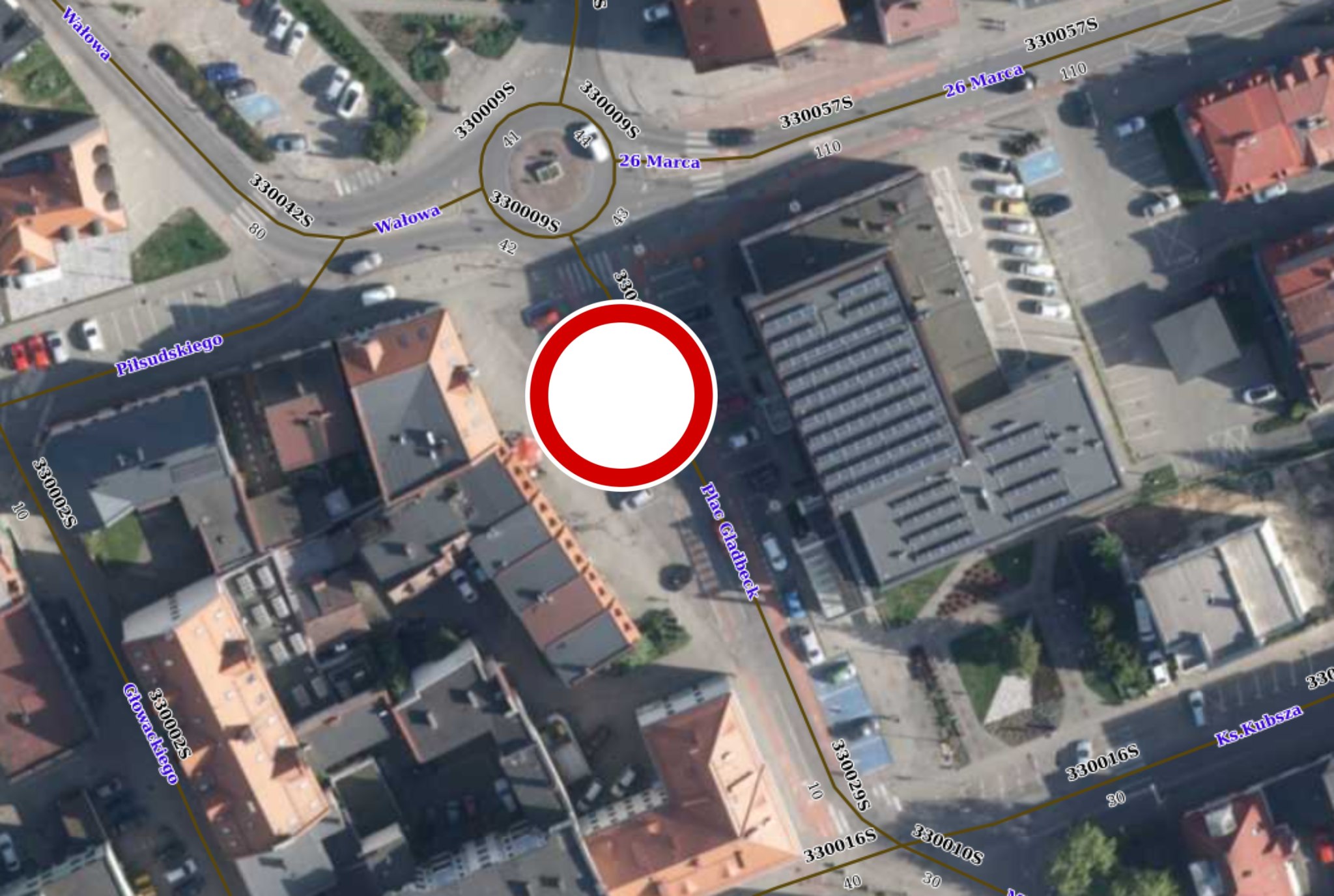 21 grudnia - czasowe zamknięcie Placu Gladbeck