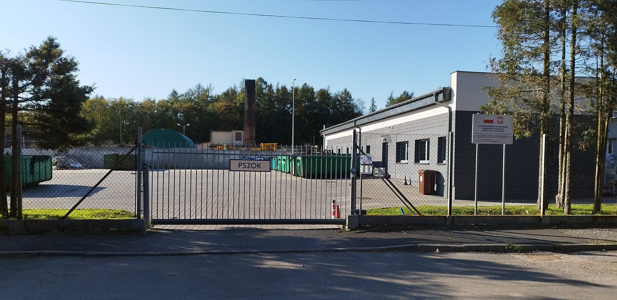 Punkt Selektywnego Zbierania Odpad&oacute;w Komunalnych w&nbsp;Wodzisławiu Śląskim
