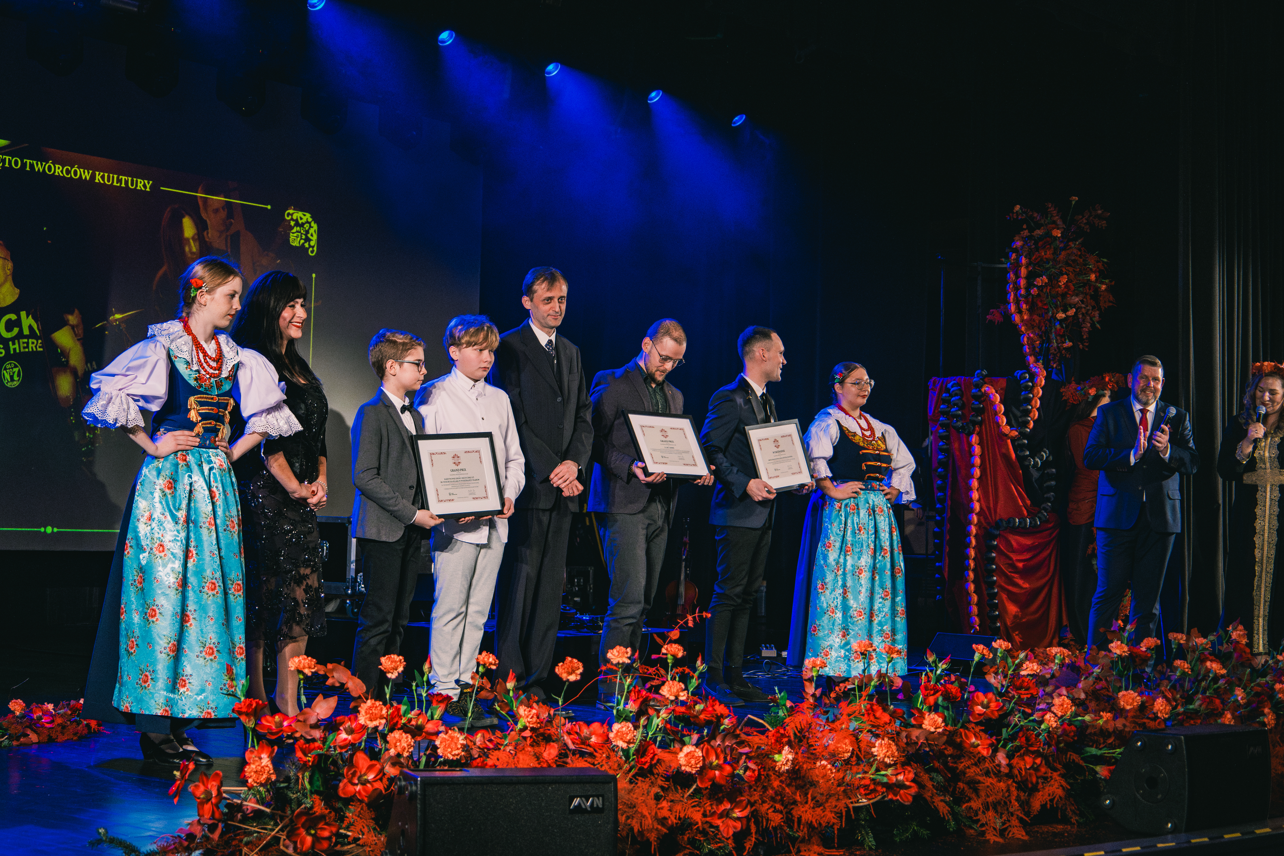 Wyr&oacute;żnieni tw&oacute;rcy podczas Święta Tw&oacute;rc&oacute;w Kultury