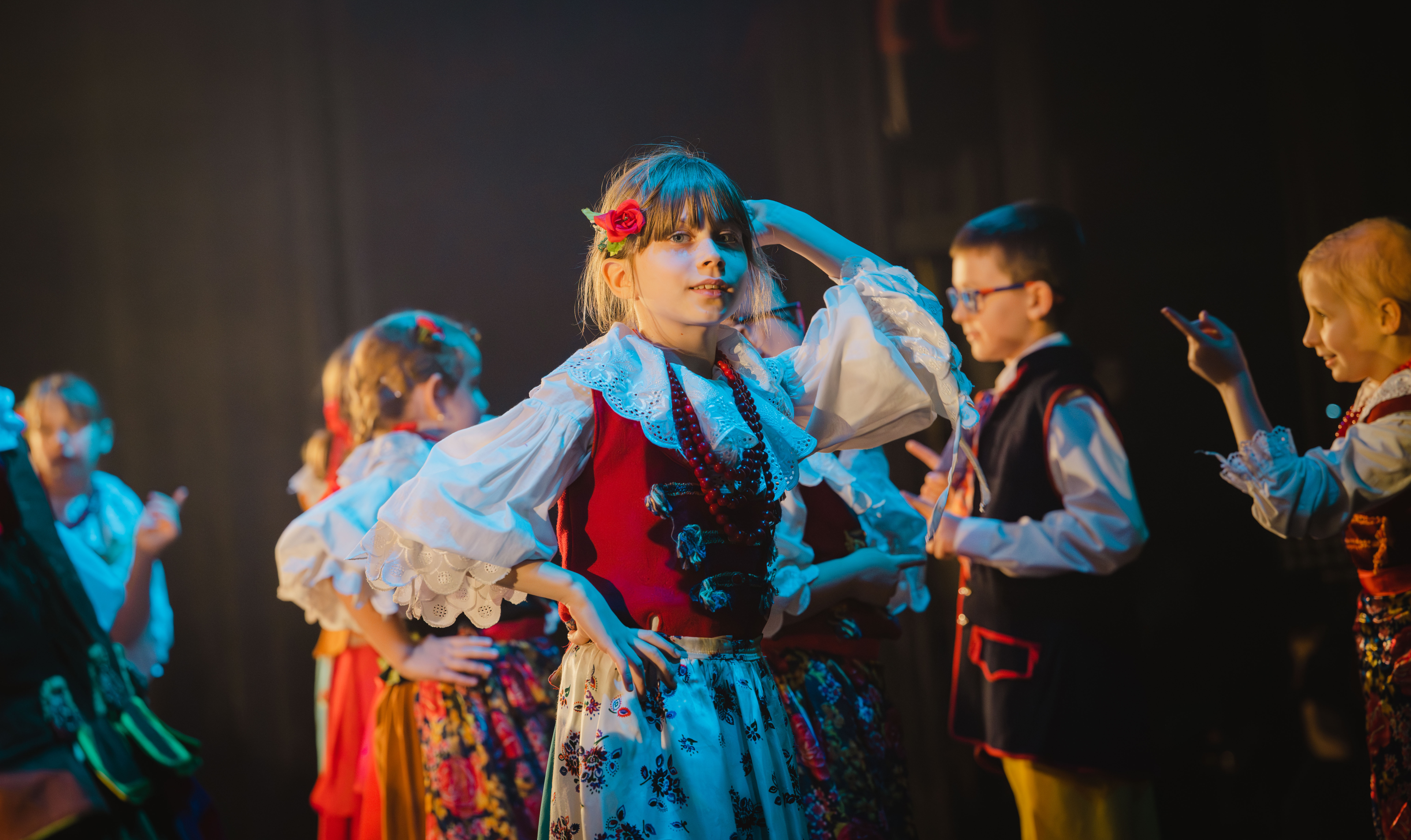 Zesp&oacute;ł Pieśni i&nbsp;Tańca "Vladislavia" na&nbsp;scenie Wodzisławskiego Centrum Kultury