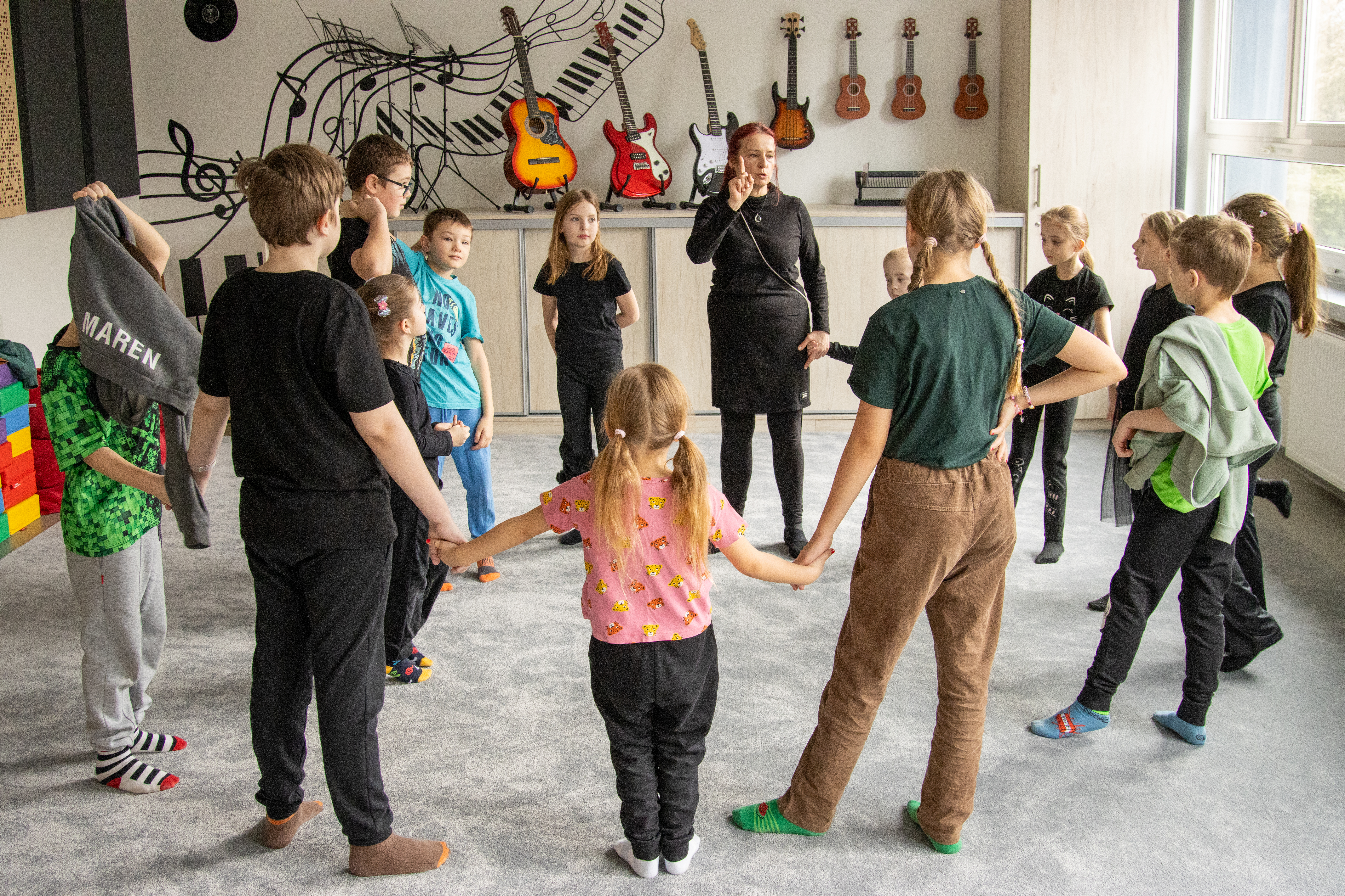 Warsztaty teatralne w&nbsp;Ognisku Pracy Pozaszkolnej nr 1 w&nbsp;Wodzisławiu Śląskim