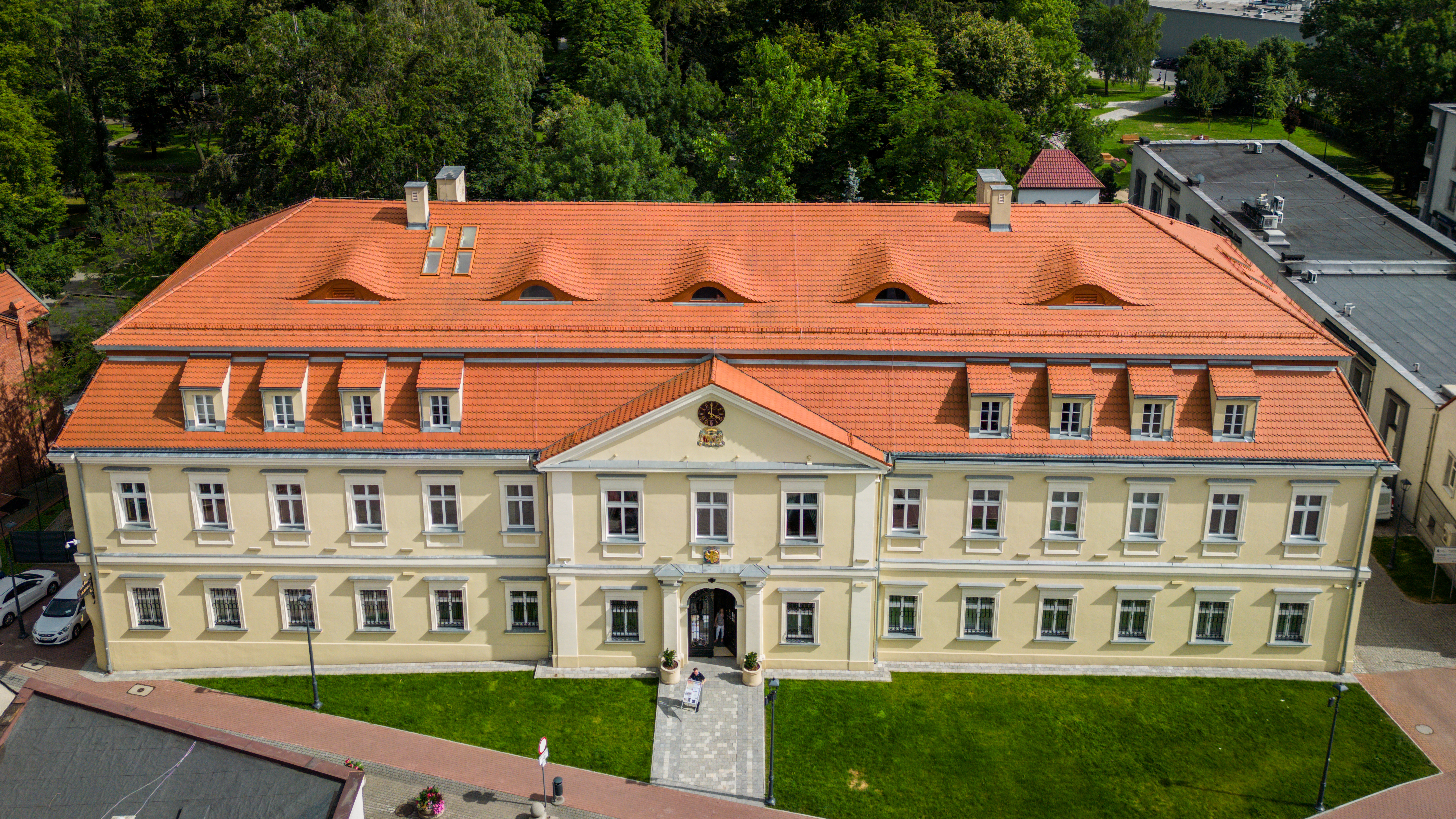 Pałac Dietrichstein&oacute;w z&nbsp;lotu ptaka
