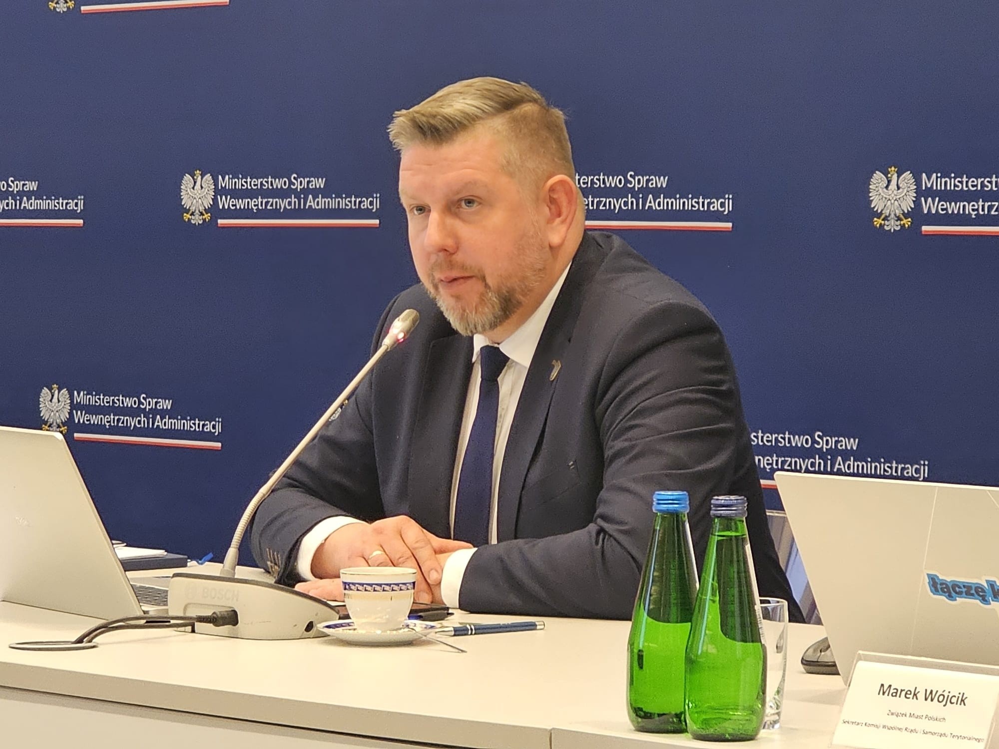 Prezydent podczas posiedzenia KWRiST