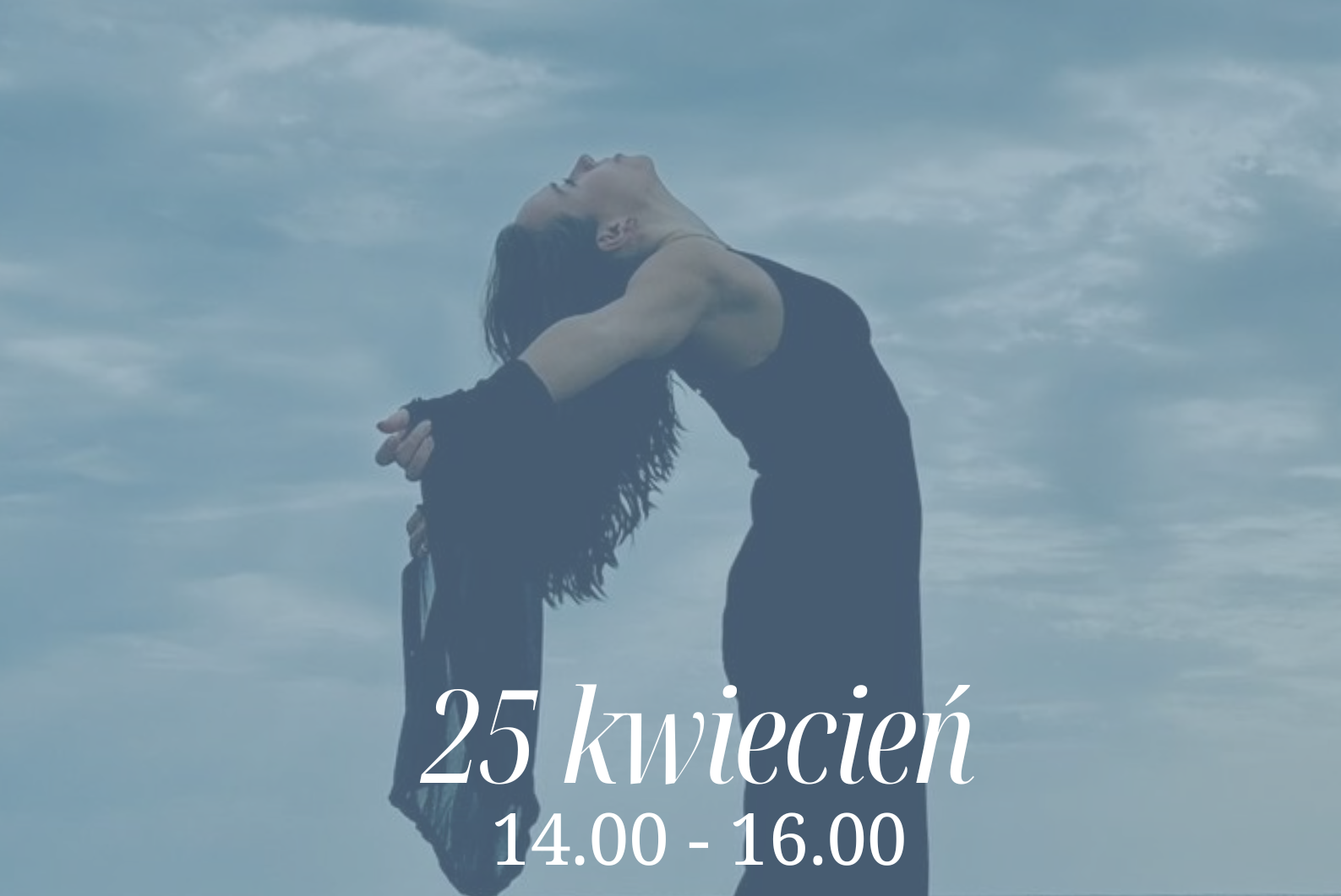 Grafika promująca zajęcia "Uwolnij ciało"