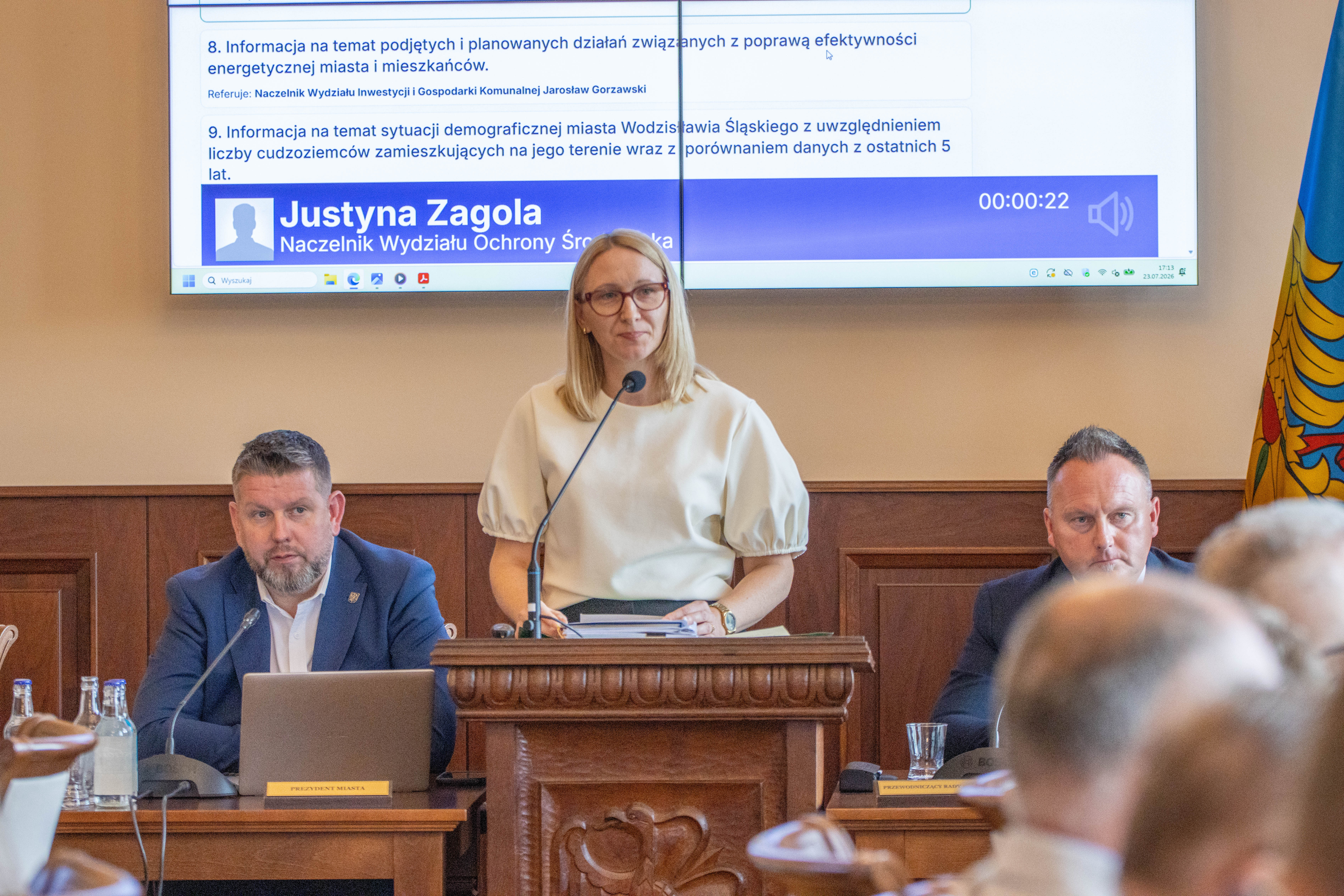 Lipcowa sesja Rady Miejskiej Wodzisławia Śląskiego