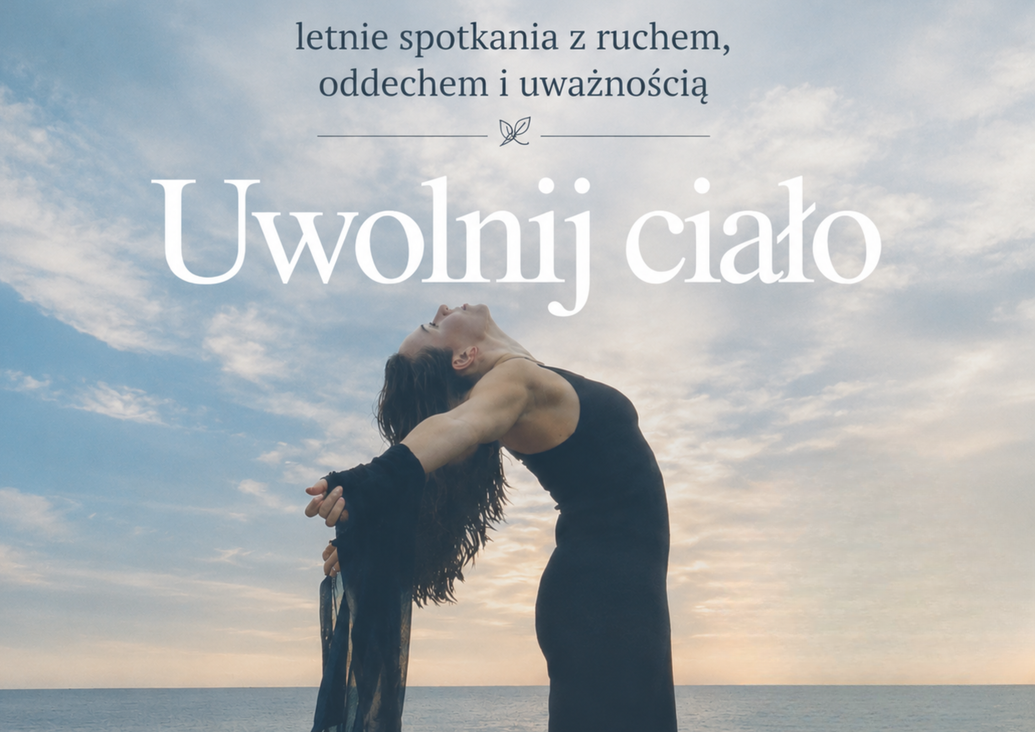 Grafika promująca zajęcia pod nazwą "Uwolnij ciało" w&nbsp;WCK