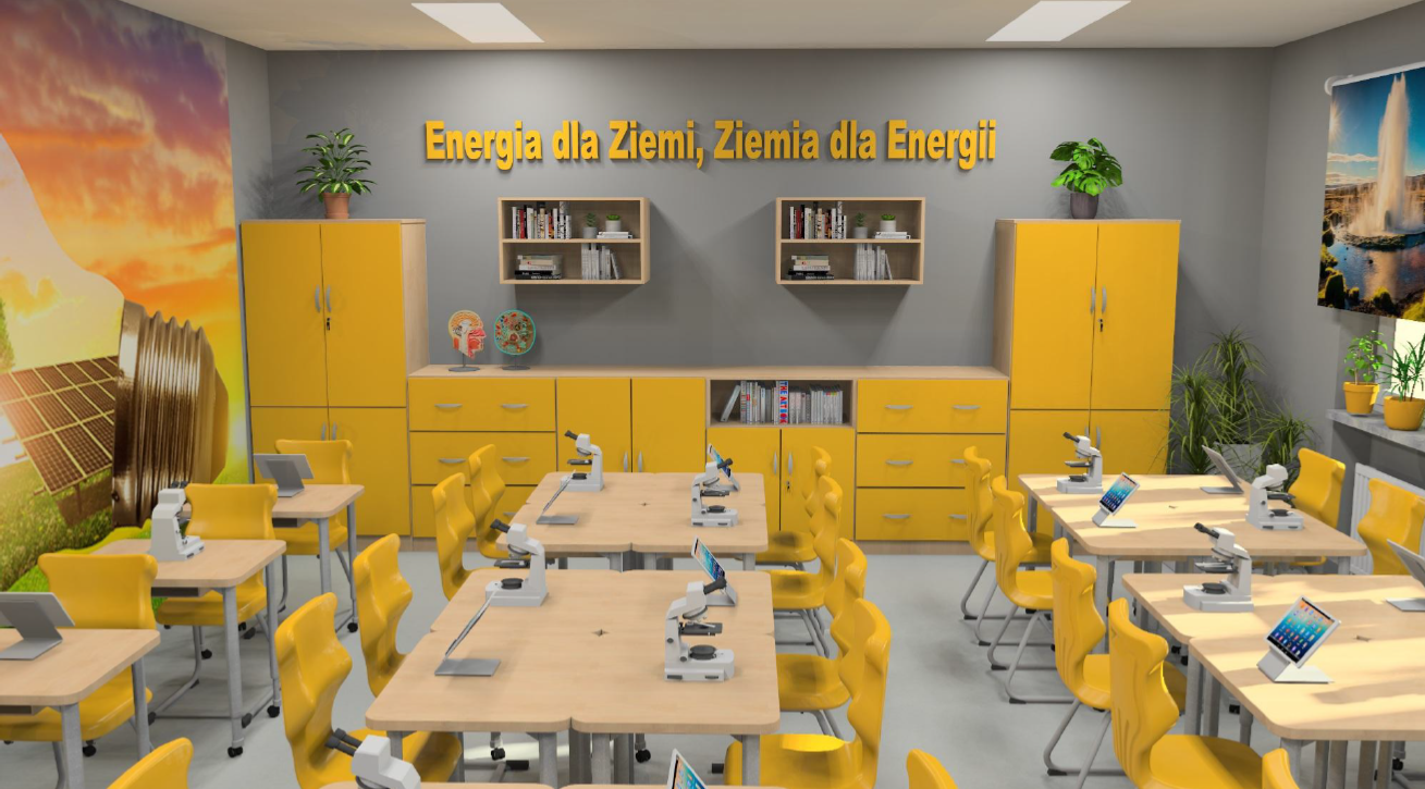 Wizualizacja Zielonej Pracownik w&nbsp;SP nr 8