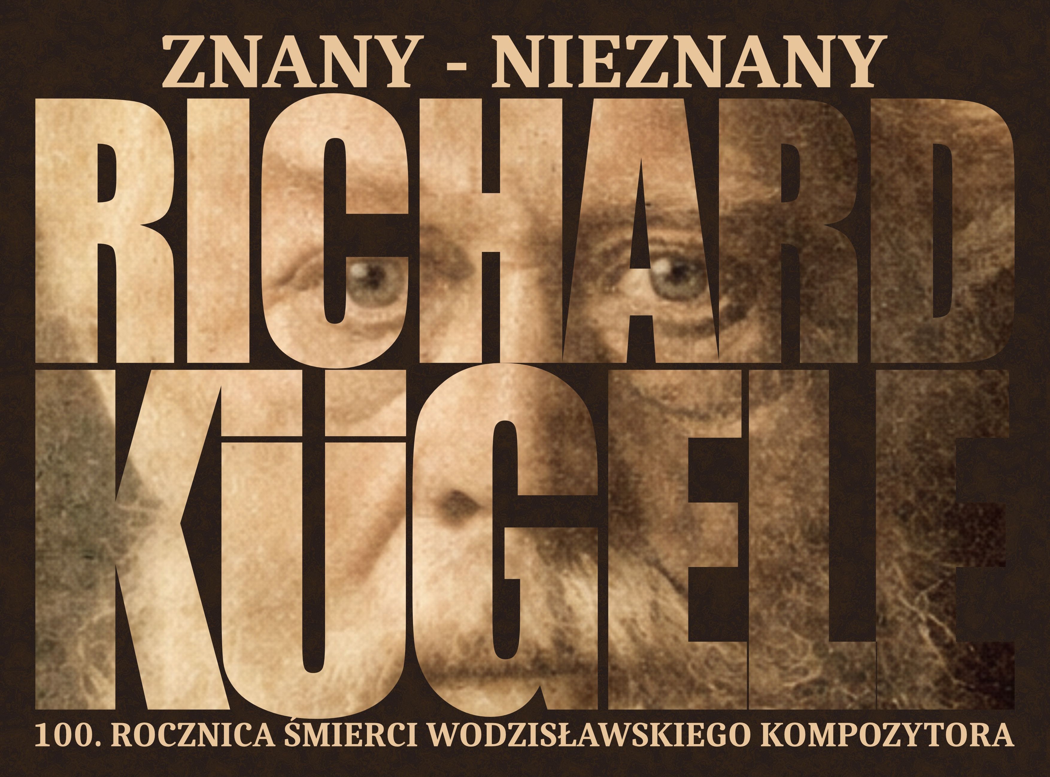 Grafika promująca 100. rocznicę śmierci wybitnego wodzisławskiego kompozytora