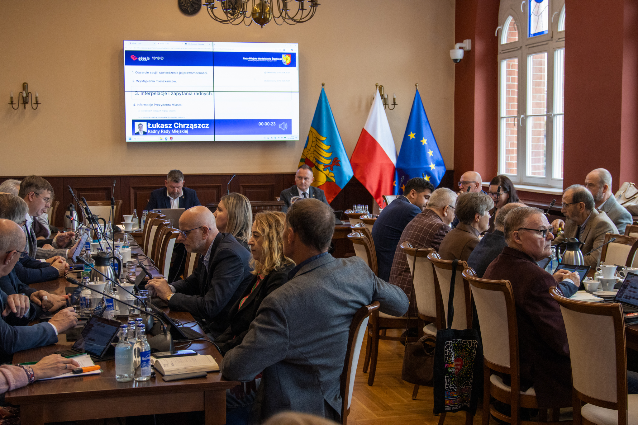 Sesja Rady Miejskiej Wodzisławia Śląskiego