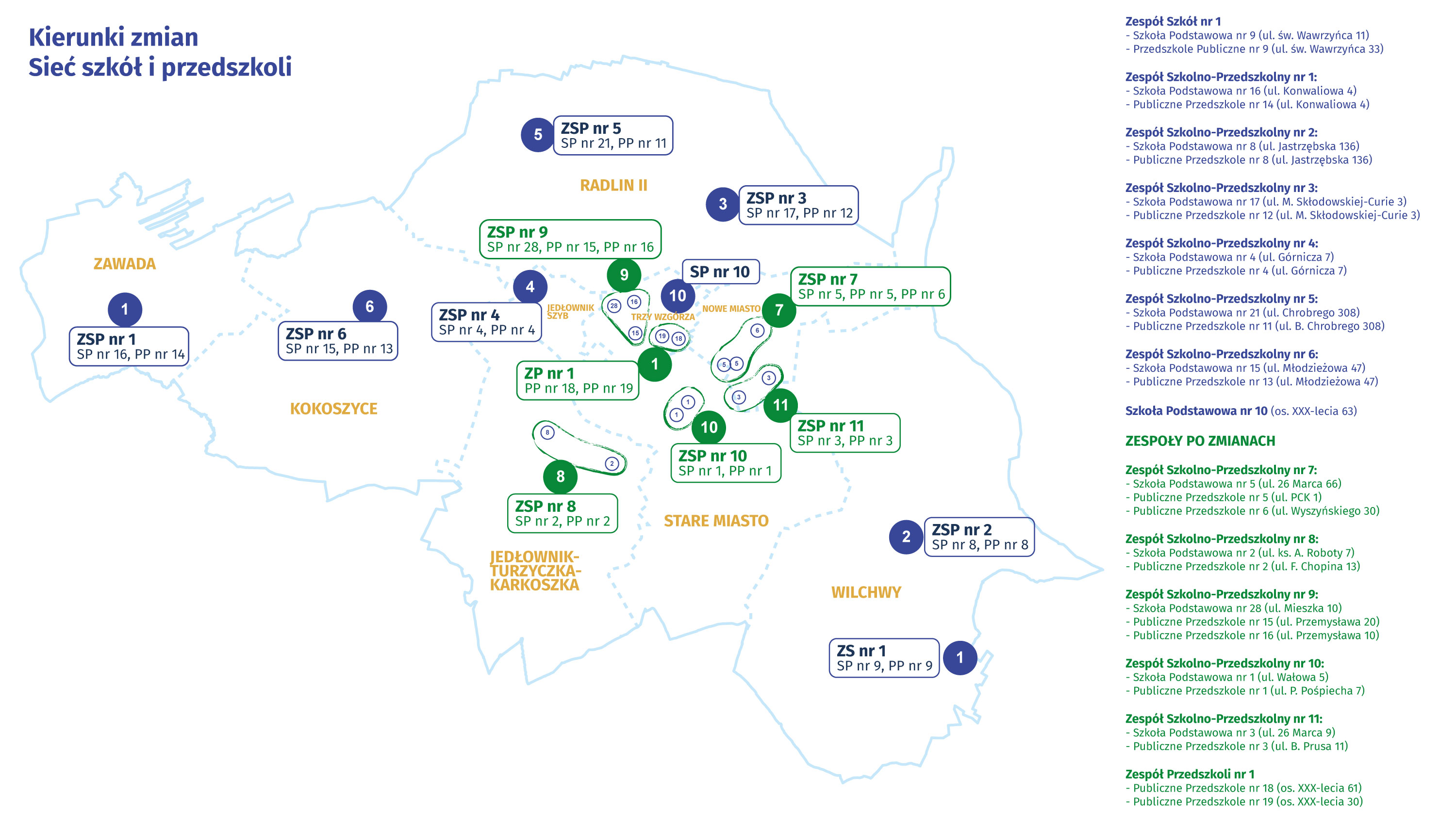 Mapa szk&oacute;ł i&nbsp;przedszkoli