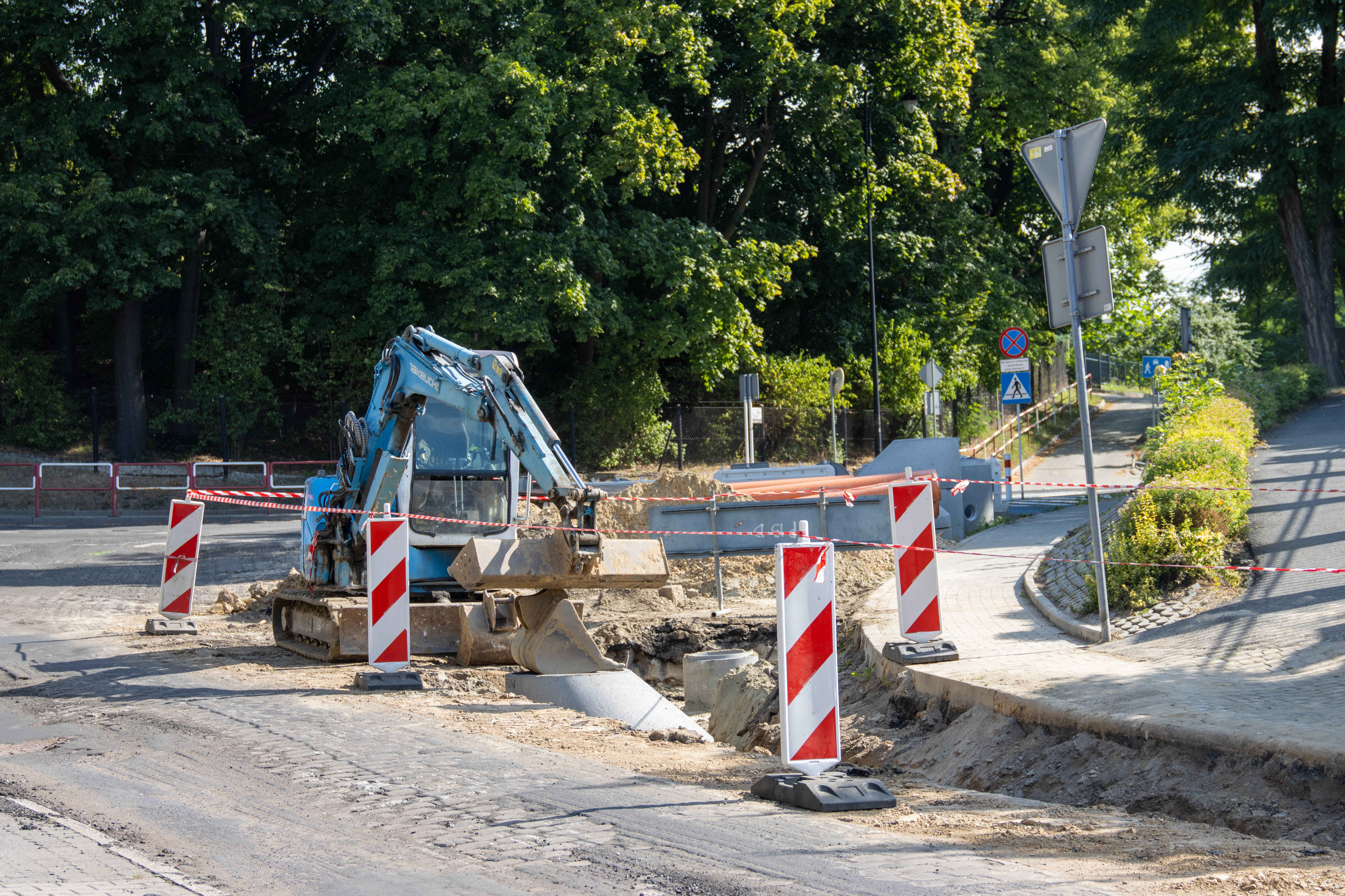 Remont skrzyżowania ulic Radlińskiej z&nbsp;Wałową