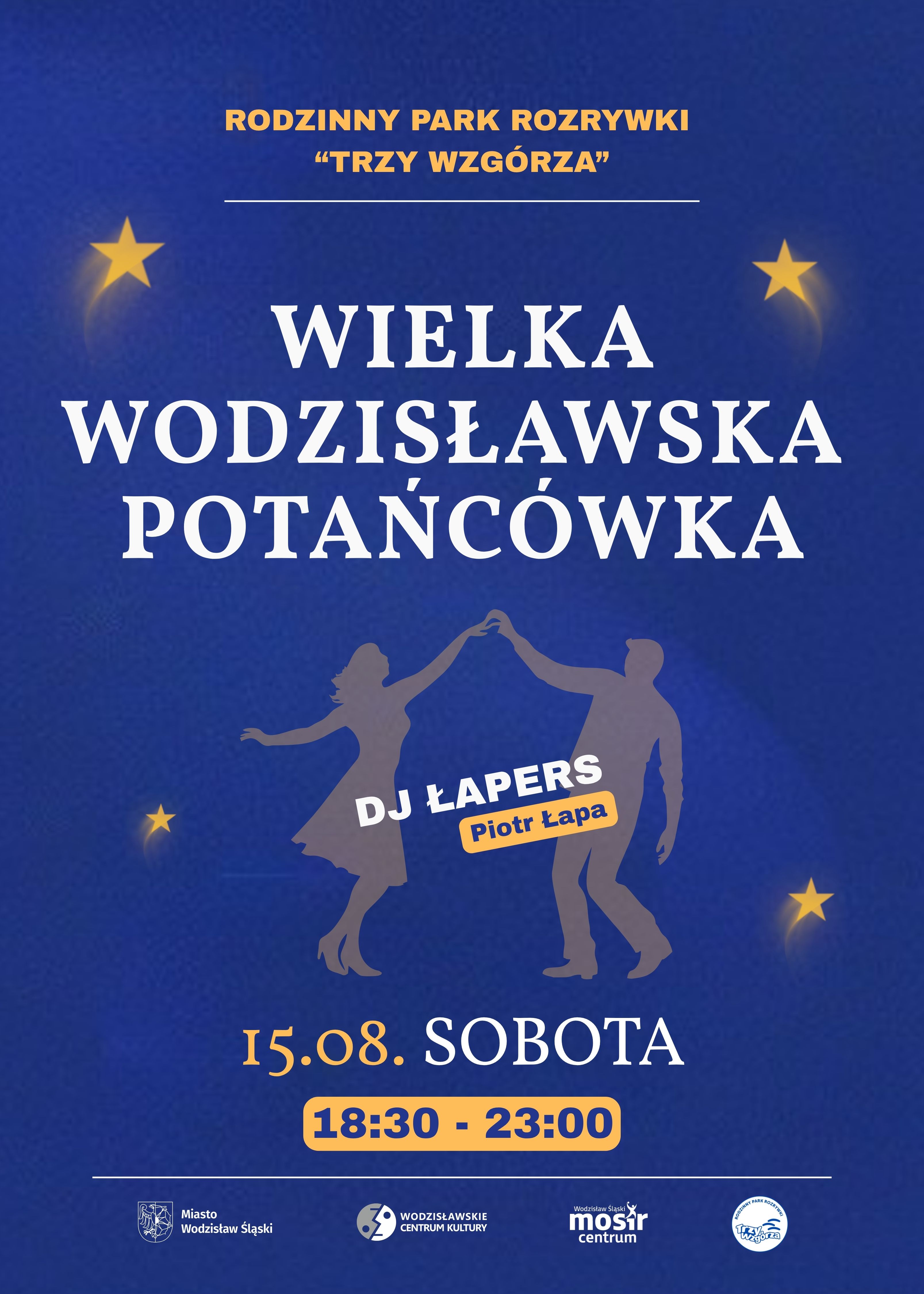 Plakat Wielkiej Wodzisławskiej Potańc&oacute;wki