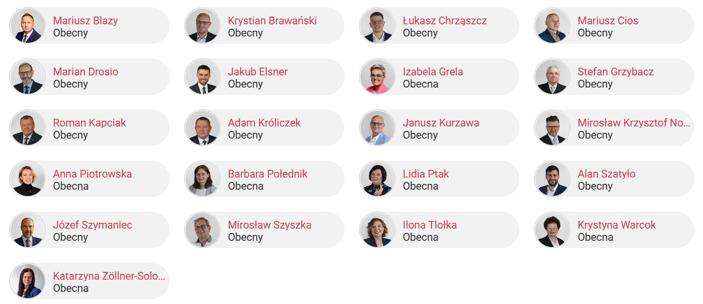 Lista obecności
