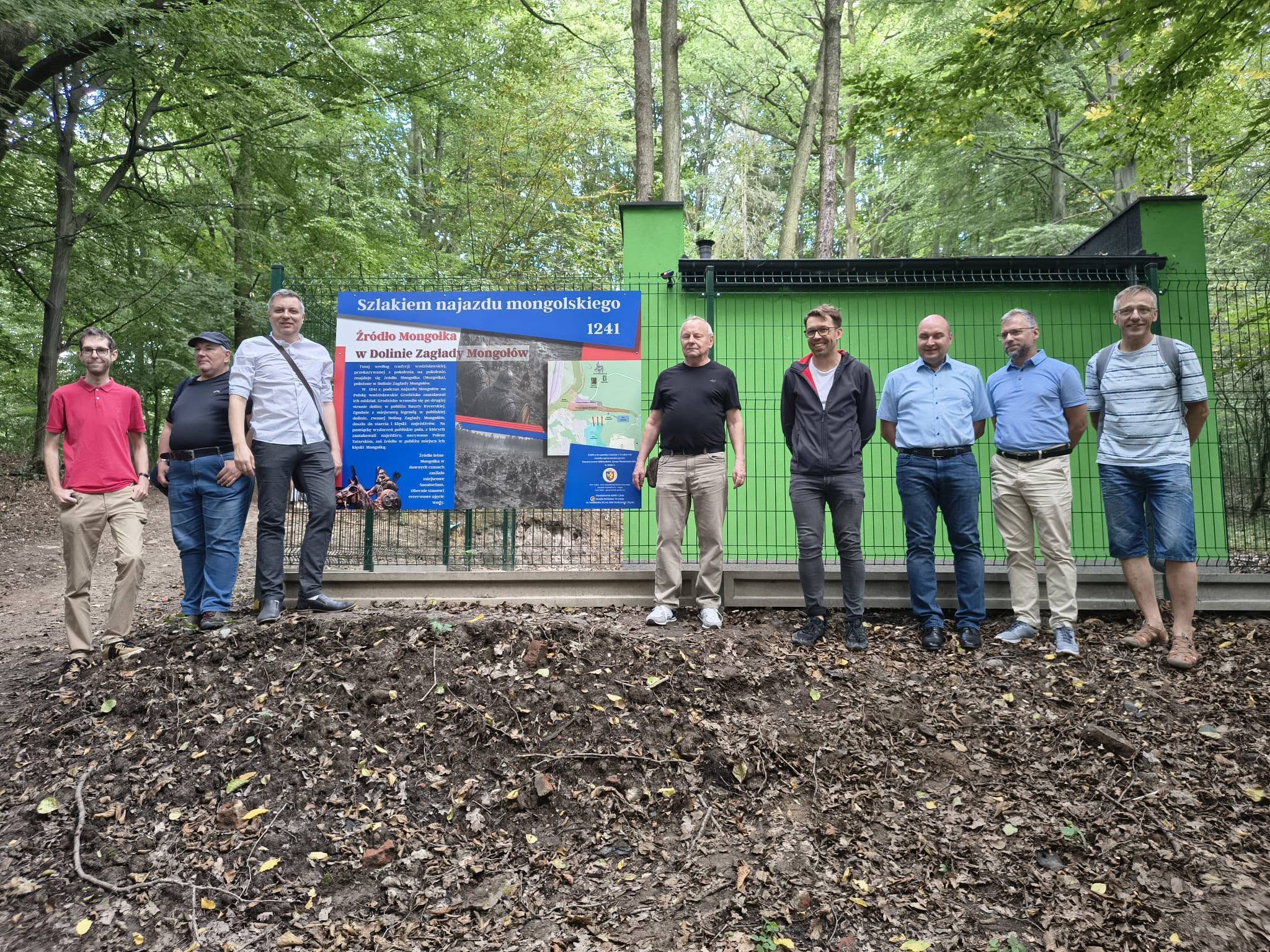 Odsłonięcie tablicy upamiętniającej najstarszą wodzisławską legendę