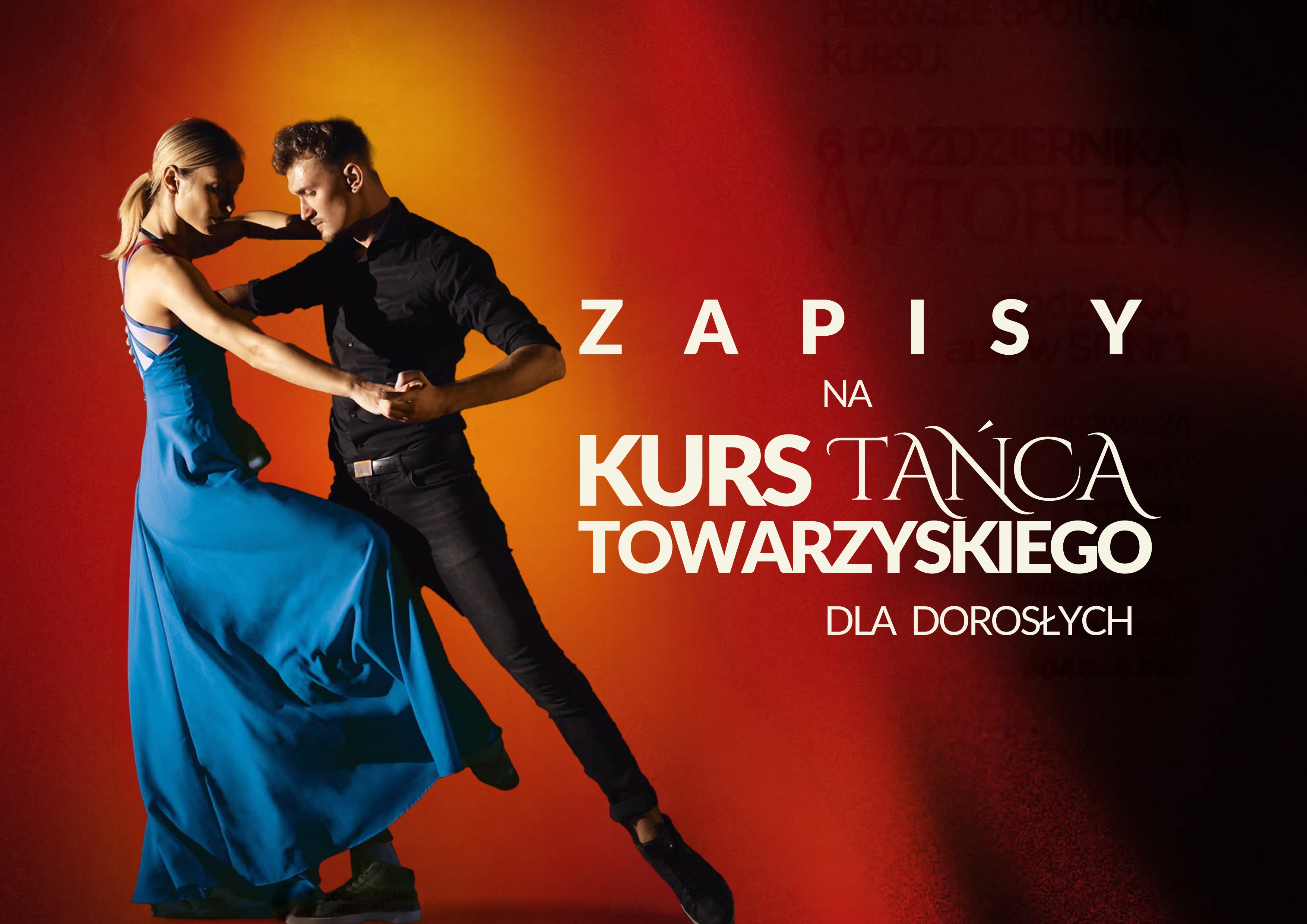 Grafika kursu tańca