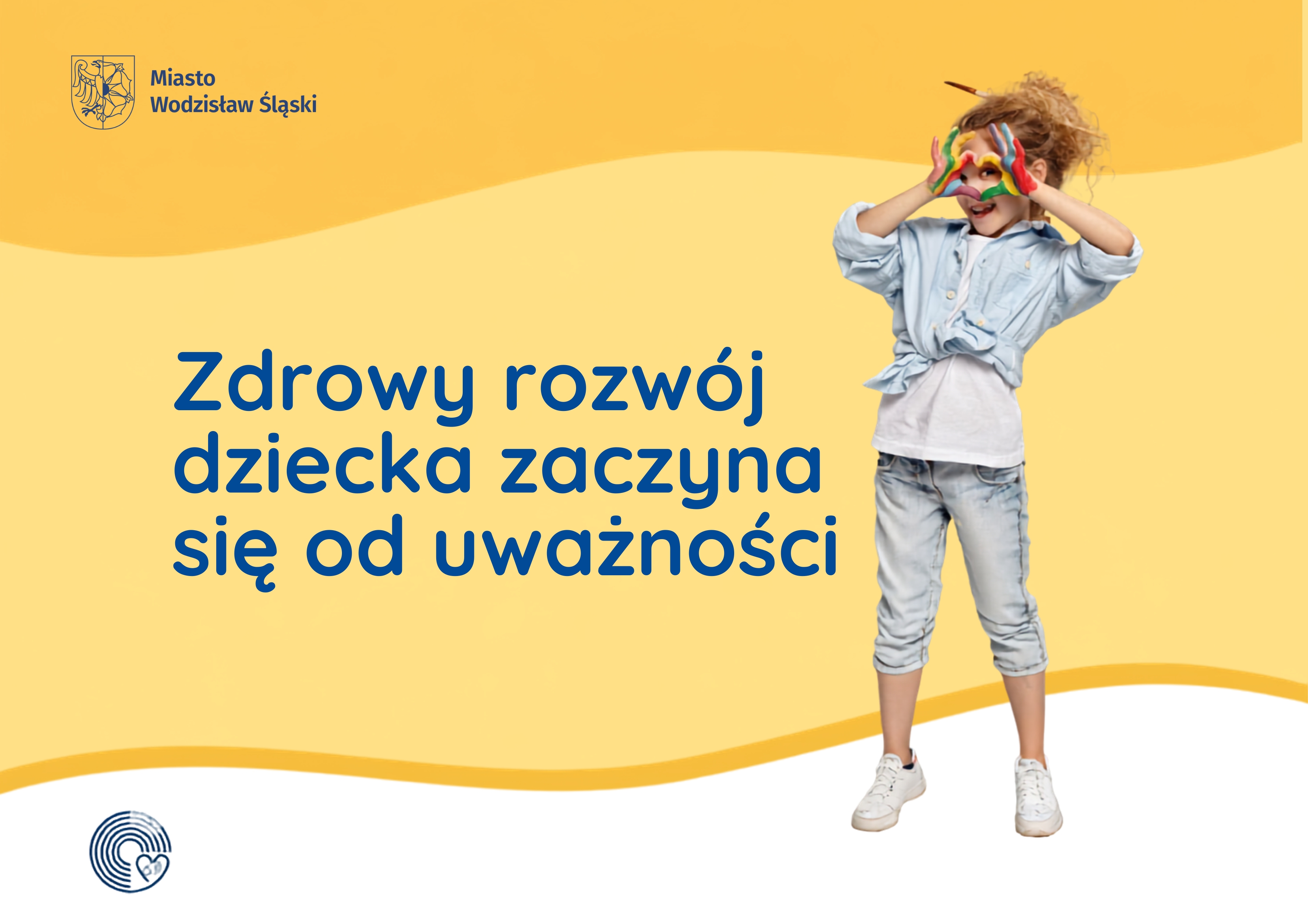 Grafika promująca miejski program polityki zdrowotnej