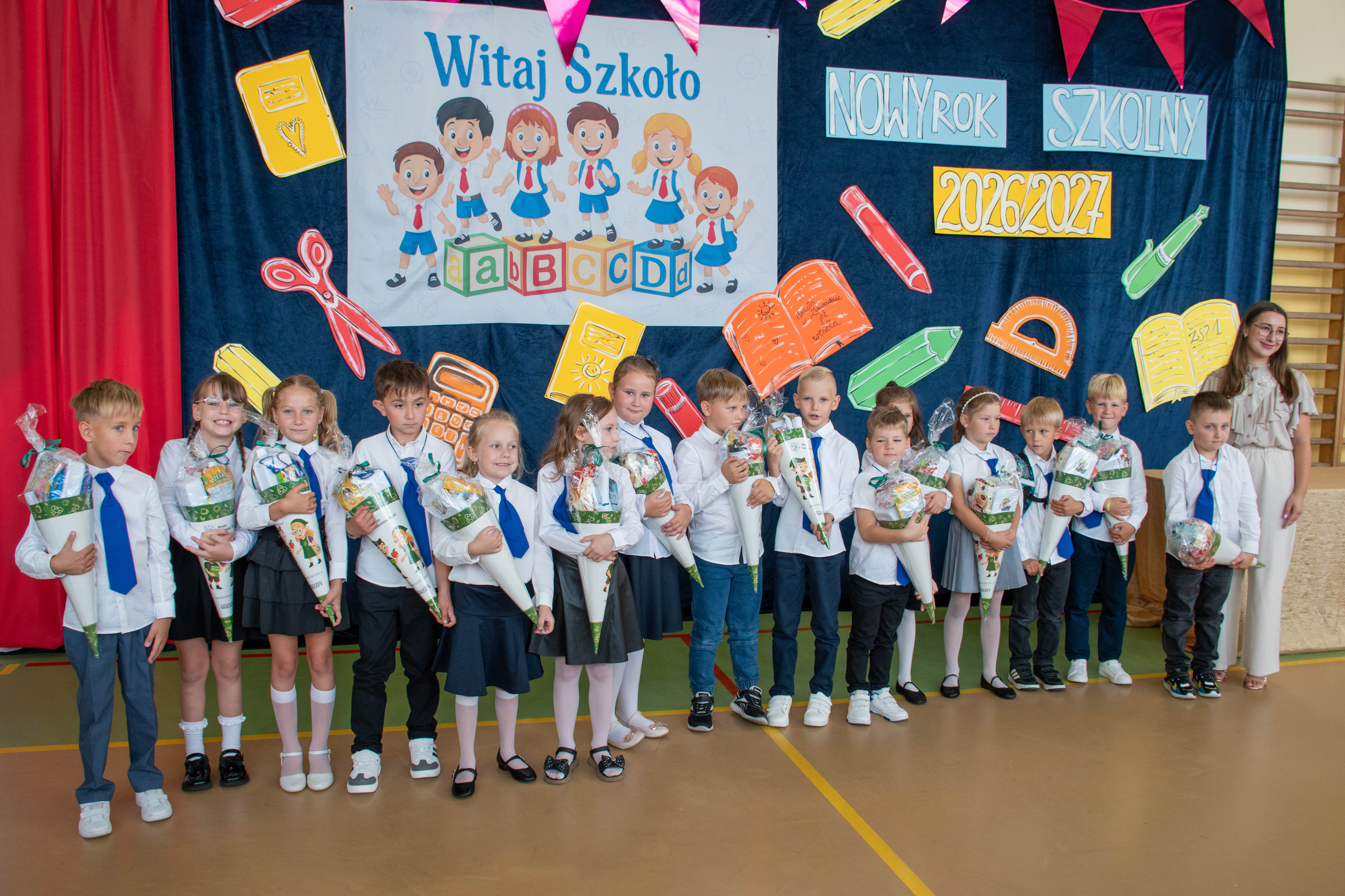Pierwszoklasiści z&nbsp;SP nr 16