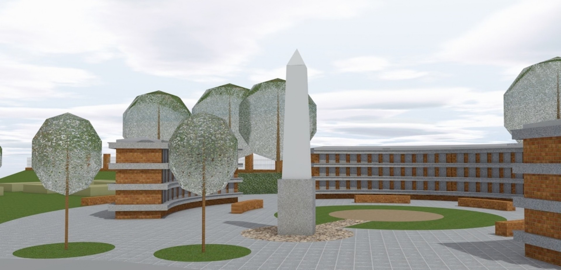 Na cmentarzu komunalnym trwa budowa kolumbarium
