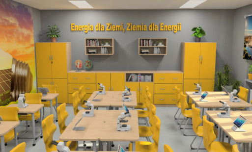 Wizualizacja Zielonej Pracownik w SP nr 8