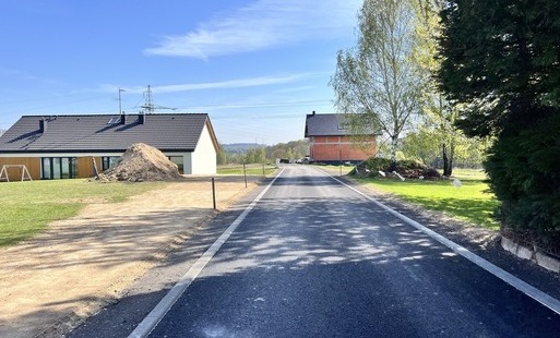 Wyremontowana ul. boczna Strażacka