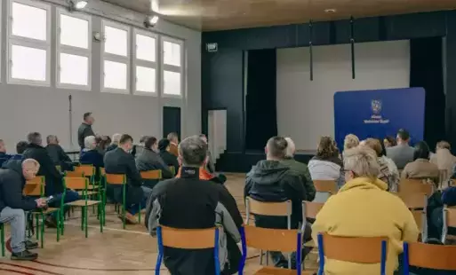 Spotkanie prezydenta i mieszkańców