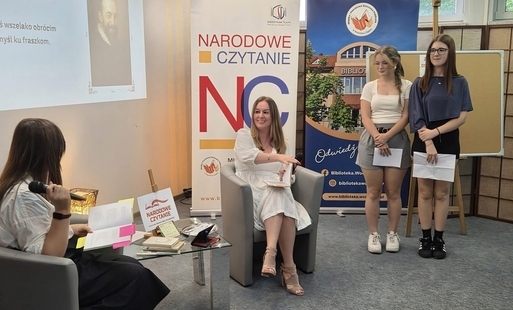 Narodowe Czytanie w Miejskiej i Powiatowej Bibliotece Publicznej w Wodzisławiu Śląskim