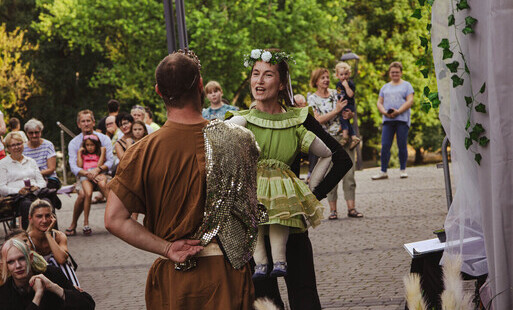 Wodzisławska Noc Teatrów na wodzisławskim Starym Mieście