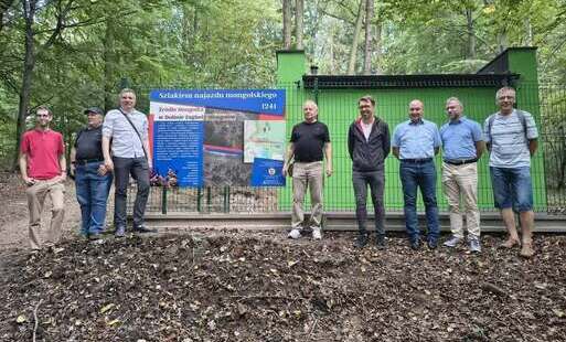 Odsłonięcie tablicy upamiętniającej najstarszą wodzisławską legendę
