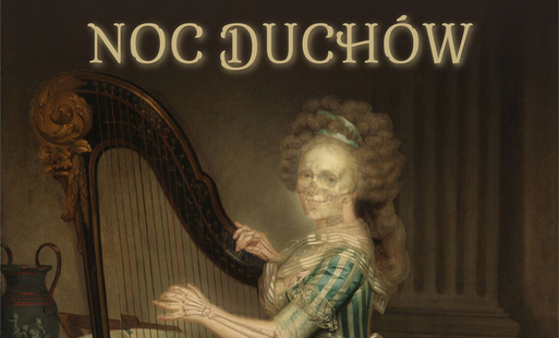 Grafika promująca Noc Duchów