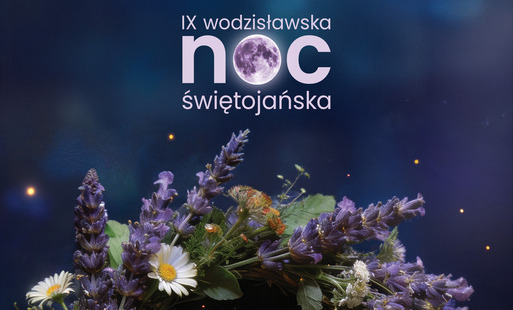 Grafika promująca IX Wodzisławska Noc Świętojańską
